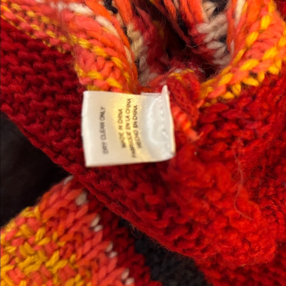 Striped Crew Neck Sweater Colorful Women's - Picture 4 of 7